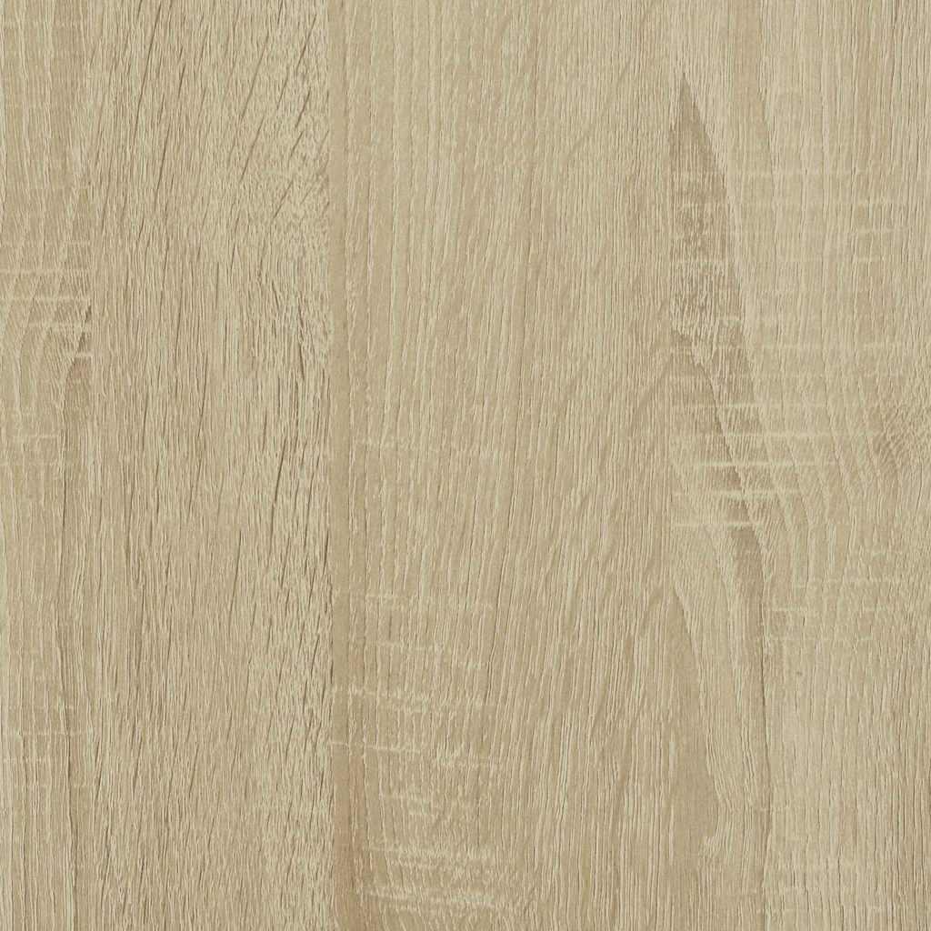 Væghængte sengeborde 2 stk. 40x31x39,5 cm sonoma-eg