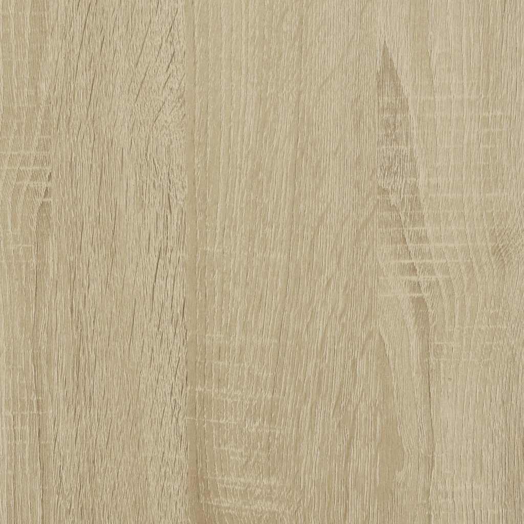 Væghængt sengebord 40x31x39,5 cm sonoma-eg