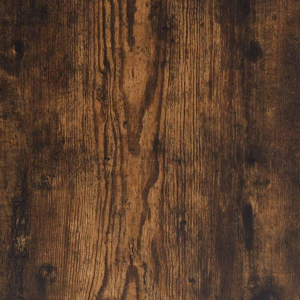 Væghængte sengeborde 2 stk. 40x31x39,5 cm røget egetræsfarve