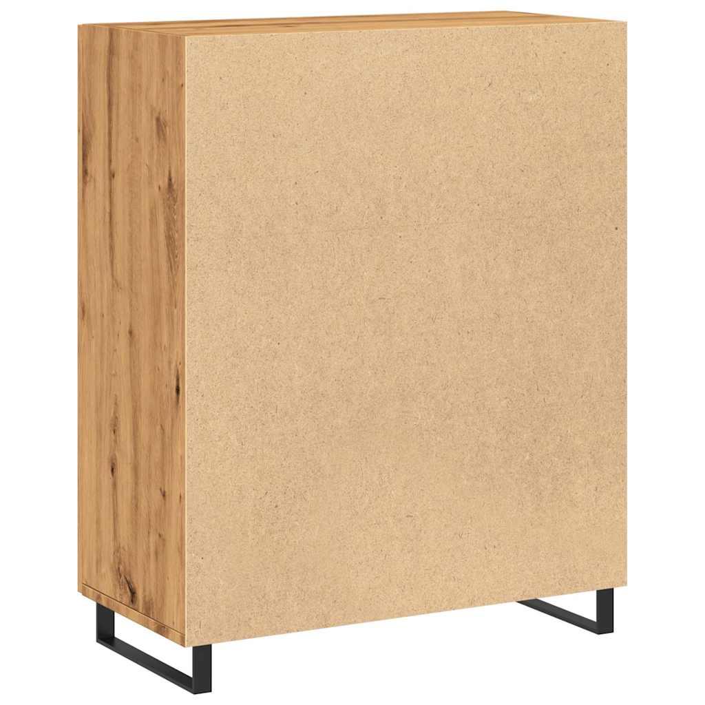 Skab 69,5x34x90 cm konstrueret træ kunsteg