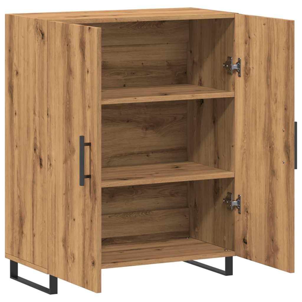 Skab 69,5x34x90 cm konstrueret træ kunsteg