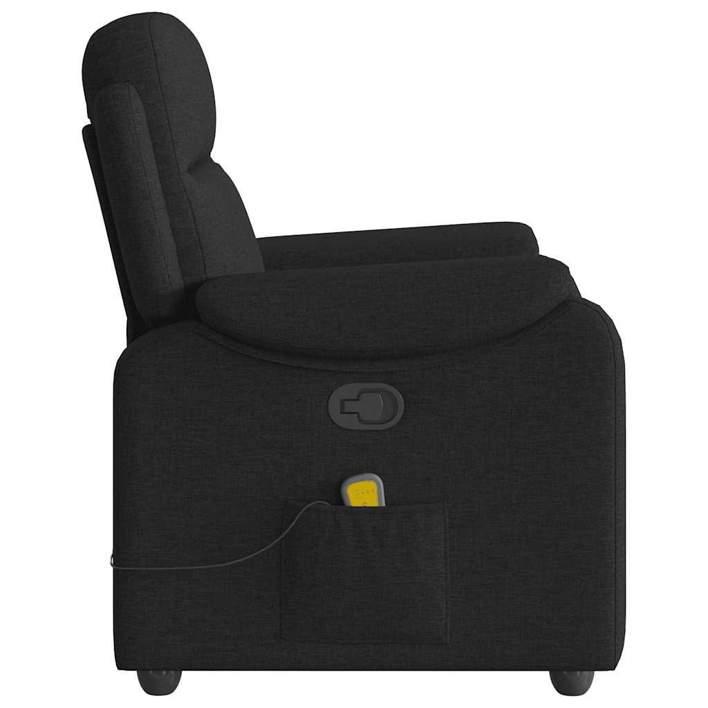 Massagestol stof sort