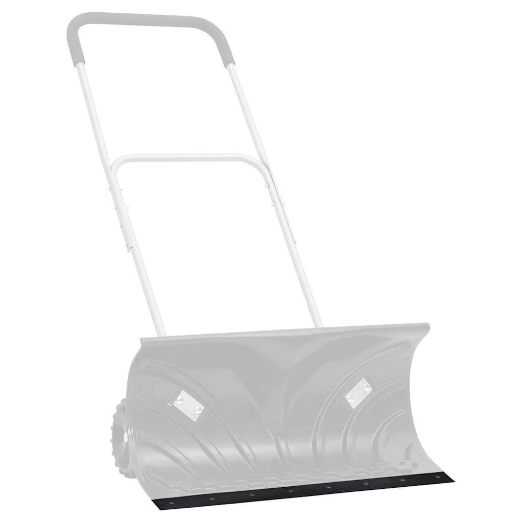 Gummikant til sneplov 200x8x2 cm sort