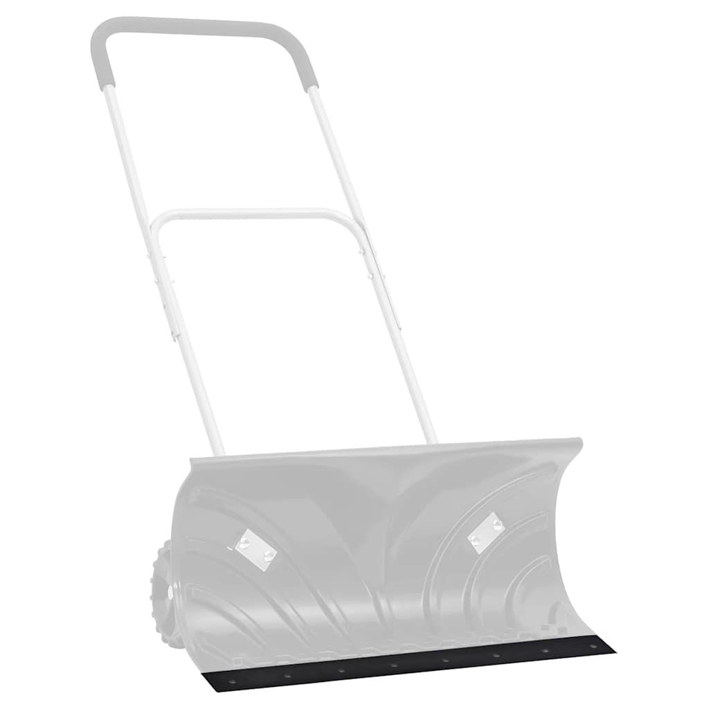 Gummikant til sneplov 150x15x1 cm sort