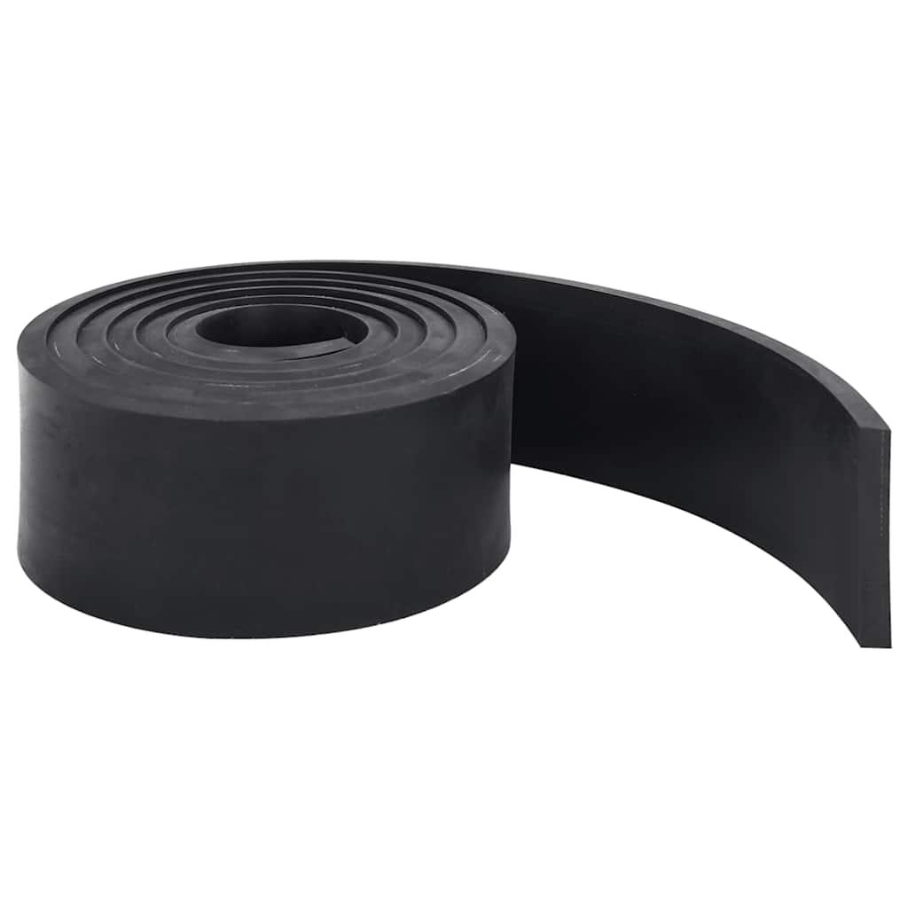 Gummikant til sneplov 300x8x1 cm sort