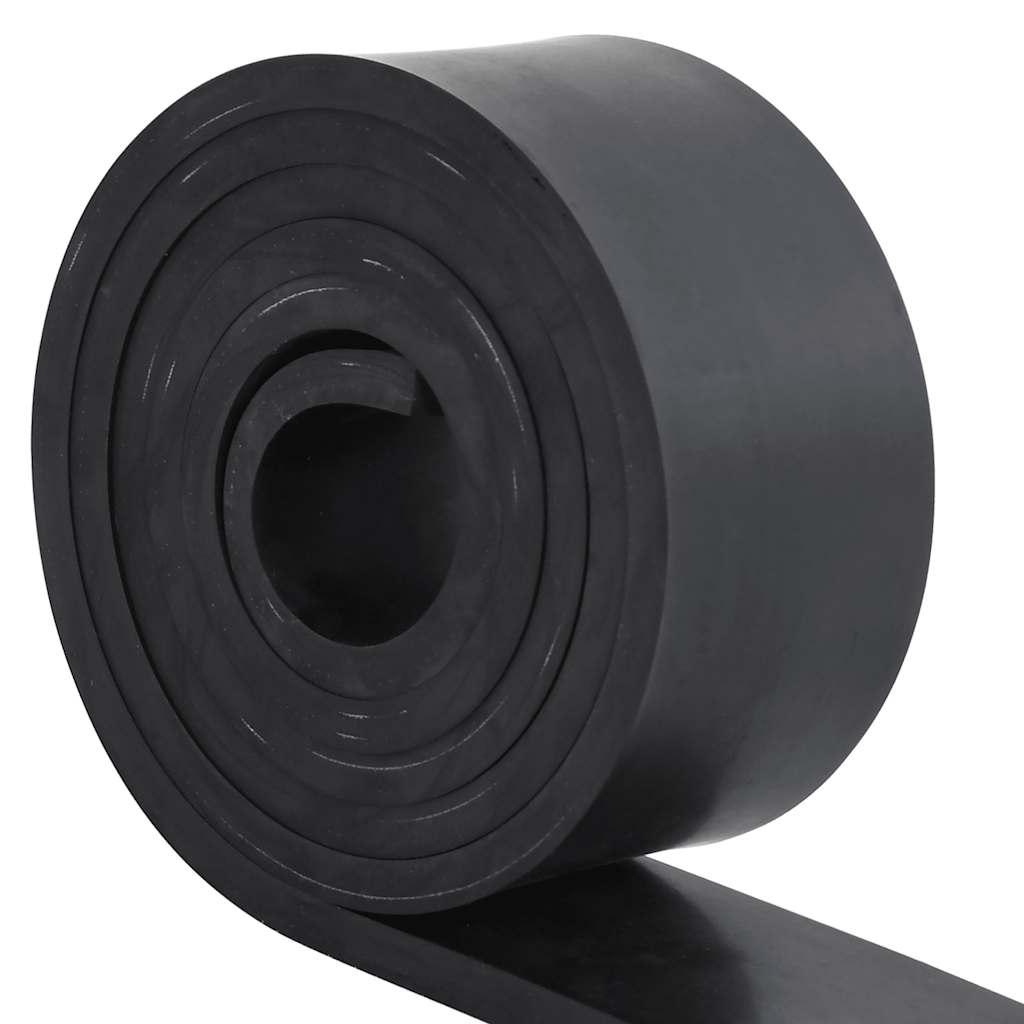 Gummikant til sneplov 300x8x1 cm sort