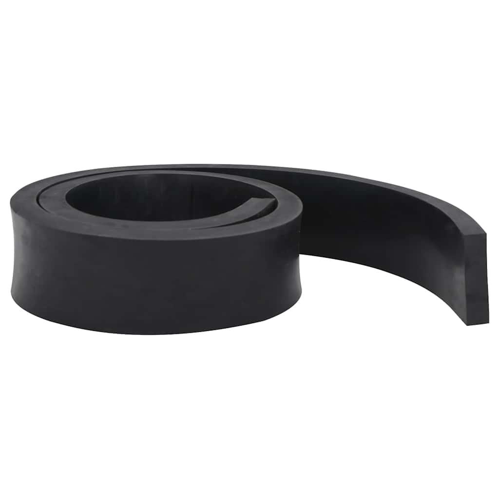 Gummikant til sneplov 150x8x2 cm sort