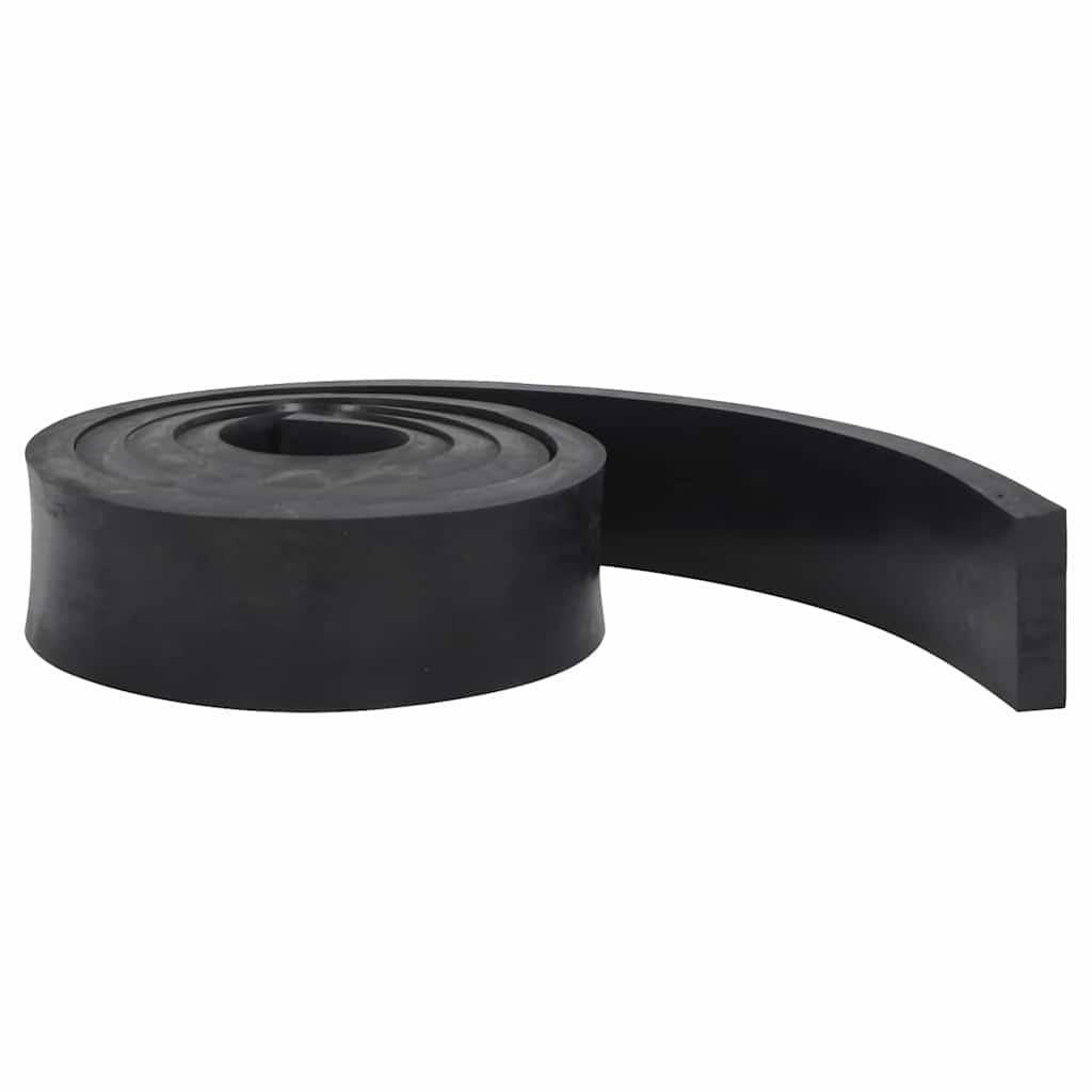 Gummikant til sneplov 250x8x2 cm sort