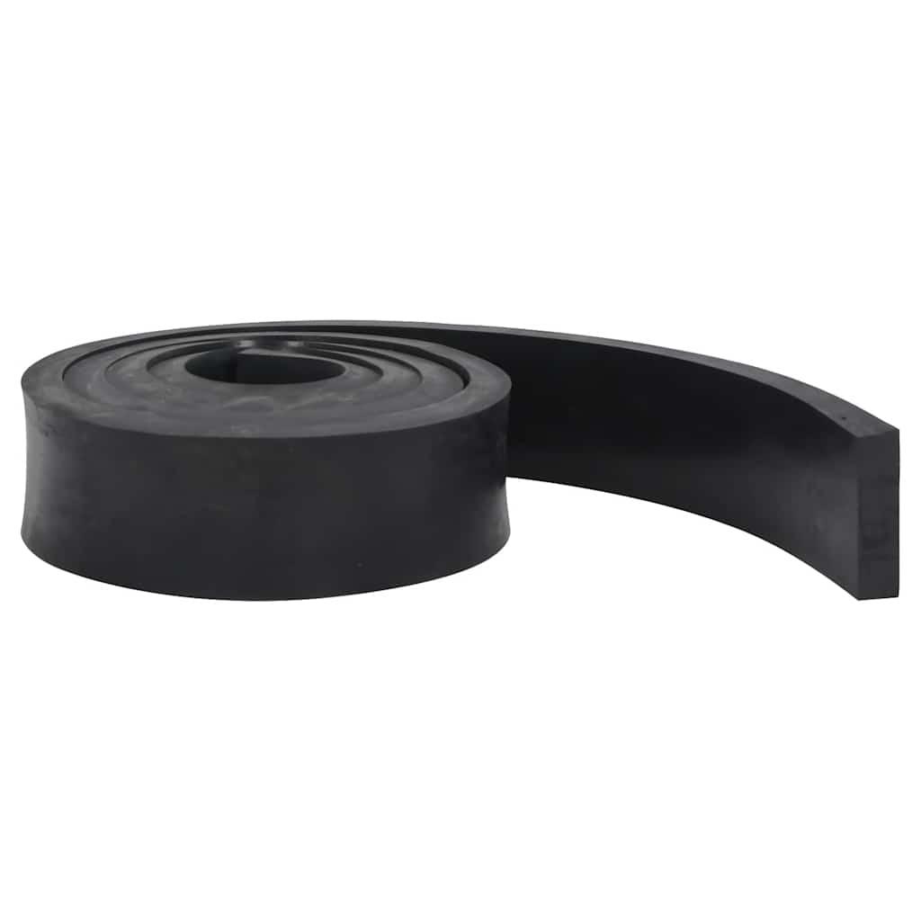 Gummikant til sneplov 250x10x2 cm sort