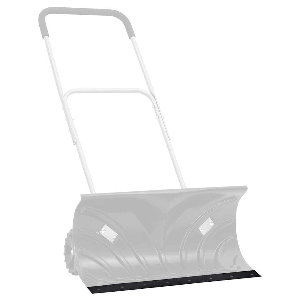 Gummikant til sneplov 250x10x2 cm sort