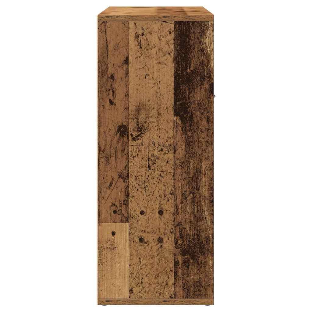 Skænk 60x30x75 cm konstrueret træ antikt træ