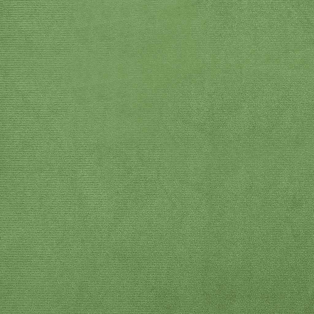 Lænestol fløjl lysegrøn