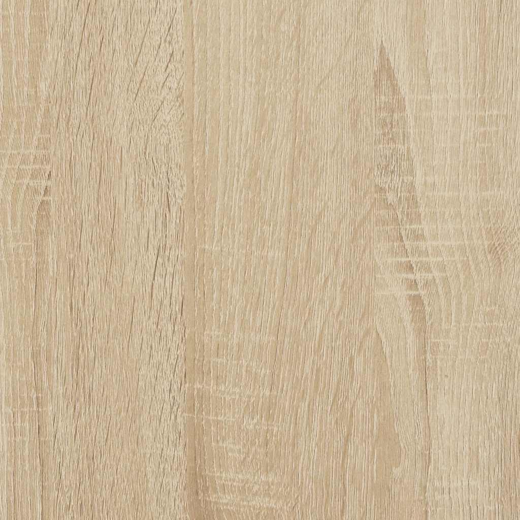Vaskemaskineskab 64x24x190 cm konstrueret træ sonoma-eg