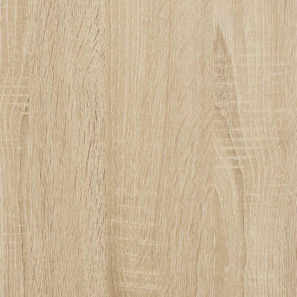 Væghængt sengebord 38x34x40 cm sonoma-eg