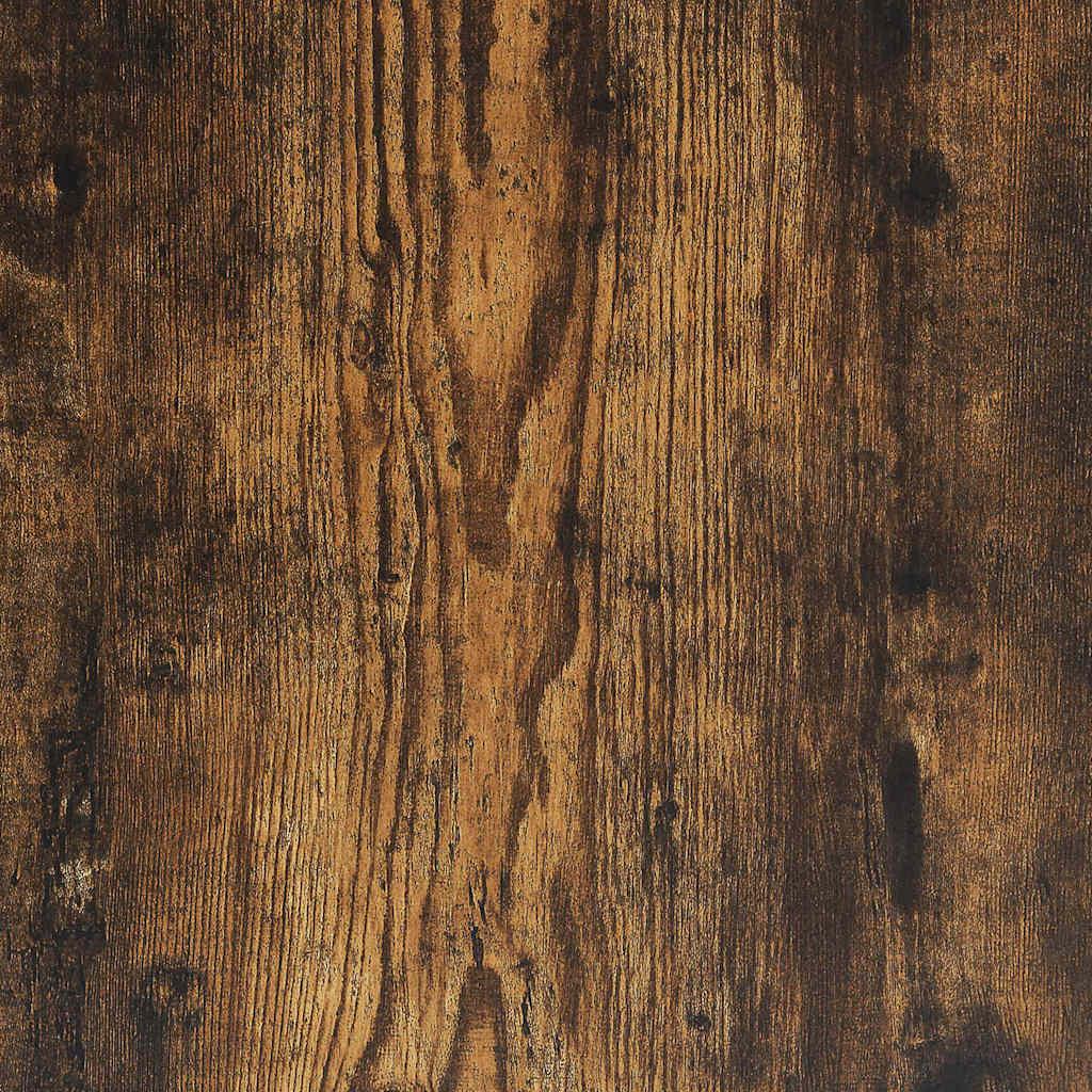 Væghængt sengebord 38x34x40 cm røget egetræsfarve