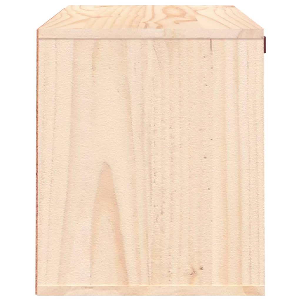 Vægskab. 60x30x35 cm massivt fyrretræ