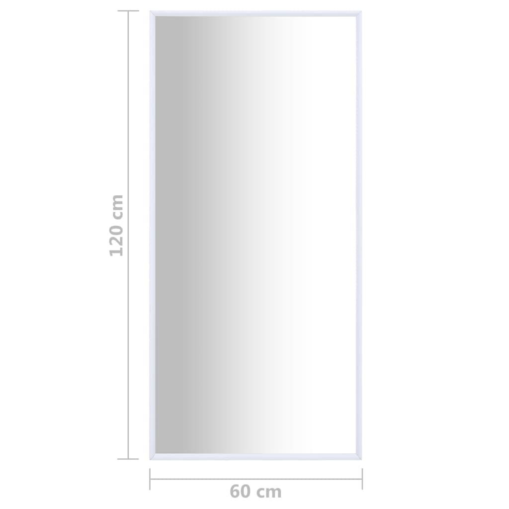 Spejl 120x60 cm hvid