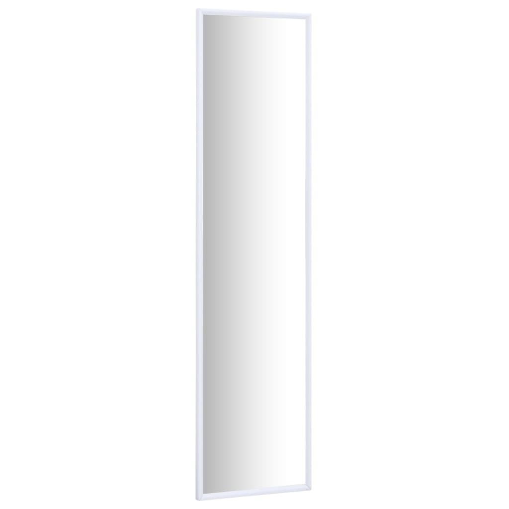 Spejl 120x30 cm hvid