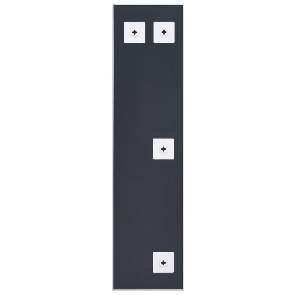 Spejl 120x30 cm hvid