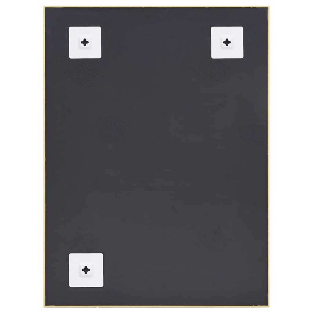 Spejl 80x60 cm guldfarvet